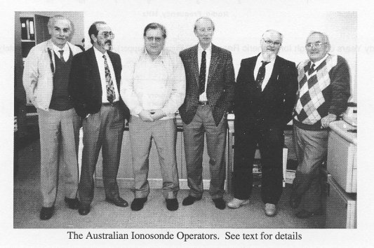 The Australian Ionosonde Operators