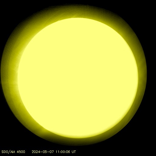 SDO solar image - 4500 angstroms - Courtesy of NASA/SDO and the AIA, EVE, and HMI science teams.
