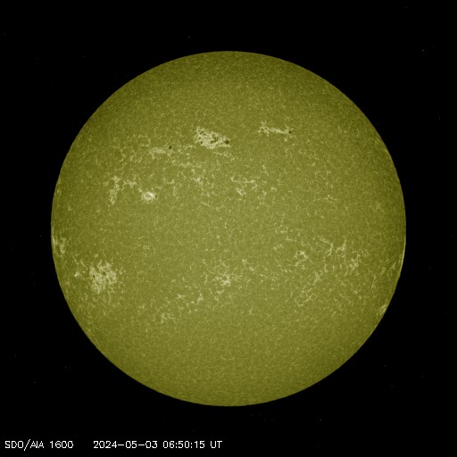 SDO solar image - 1600 angstroms - Courtesy of NASA/SDO and the AIA, EVE, and HMI science teams.
